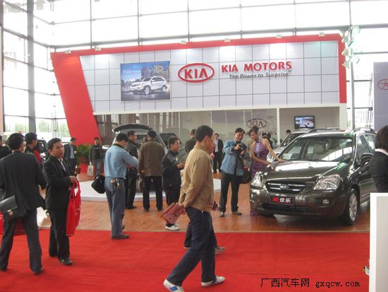 2009年南寧國(guó)際車(chē)展進(jìn)口起亞汽車(chē)